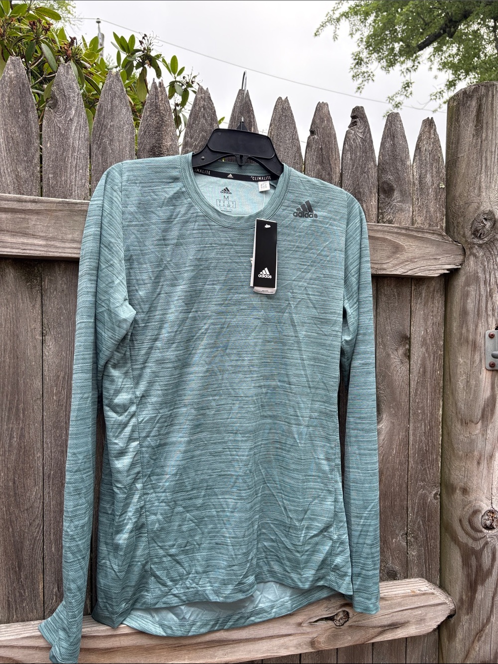 Adidas medium Climalite tech long sleeve. NWT!!